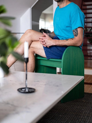 BUIS Tabouret et table d'appoint Le Tenon et la Mortaise