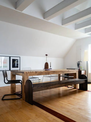 BUIS Banc de table Le Tenon et la Mortaise