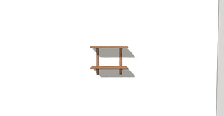 CLARA Étagère murale Le Tenon et la Mortaise 24-Chêne-rouge-2