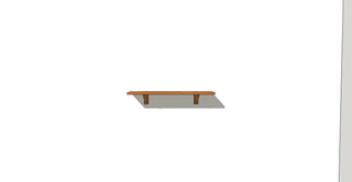 CLARA Étagère murale Le Tenon et la Mortaise 36-Cerisier-1