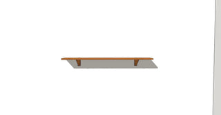 CLARA Étagère murale Le Tenon et la Mortaise 60-Cerisier-1
