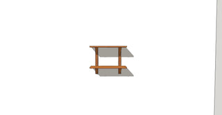 CLARA Étagère murale Le Tenon et la Mortaise 24-Cerisier-2