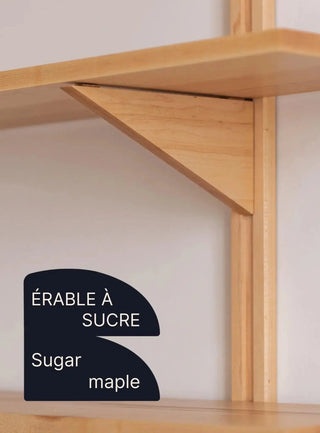 CLARA I Wall mounted Shelving unit - Le Tenon et la Mortaise