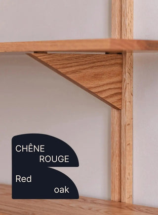 CLARA I Wall mounted Shelving unit - Le Tenon et la Mortaise