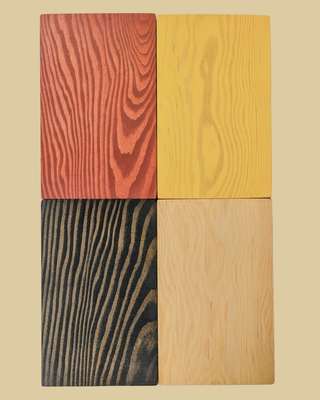 Échantillons de bois pour l'étagère Clara Le Tenon et la Mortaise  