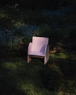 FAUTEUIL MUGO - LILAS - Vente d'atelier Le Tenon et la Mortaise  