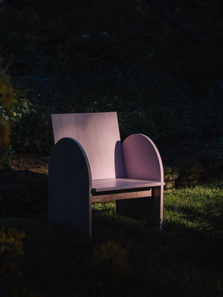 FAUTEUIL MUGO - LILAS - Vente d'atelier Le Tenon et la Mortaise  