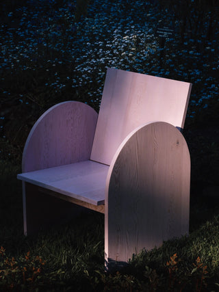 FAUTEUIL MUGO - LILAS - Vente d'atelier Le Tenon et la Mortaise  