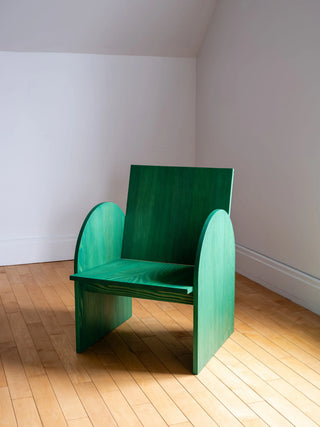 FAUTEUIL MUGO - VERT - Vente d'atelier Le Tenon et la Mortaise  