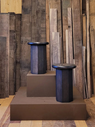 STOP - Wood Stool